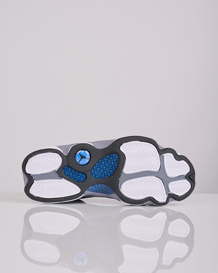 Nike Air Jordan 13 Retro "Flint" Navy University Blue-Flint Grey-White IW3808 400