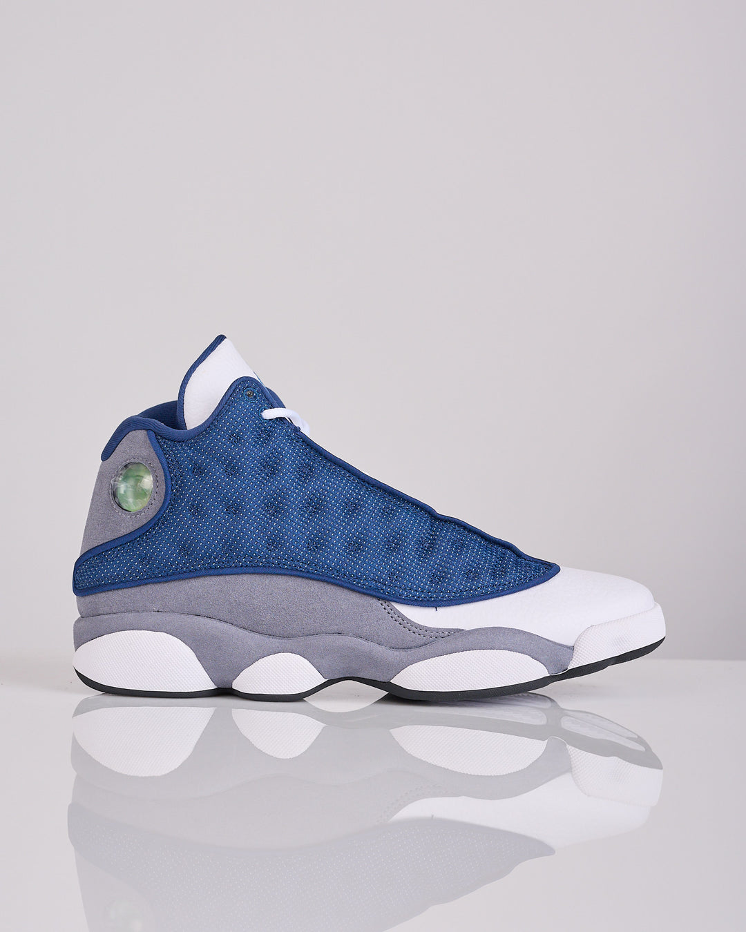 Nike Air Jordan 13 Retro "Flint" Navy University Blue-Flint Grey-White IW3808 400