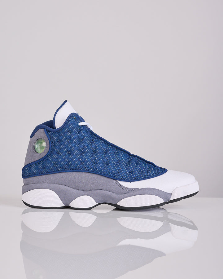 Nike Air Jordan 13 Retro "Flint" Navy University Blue-Flint Grey-White IW3808 400