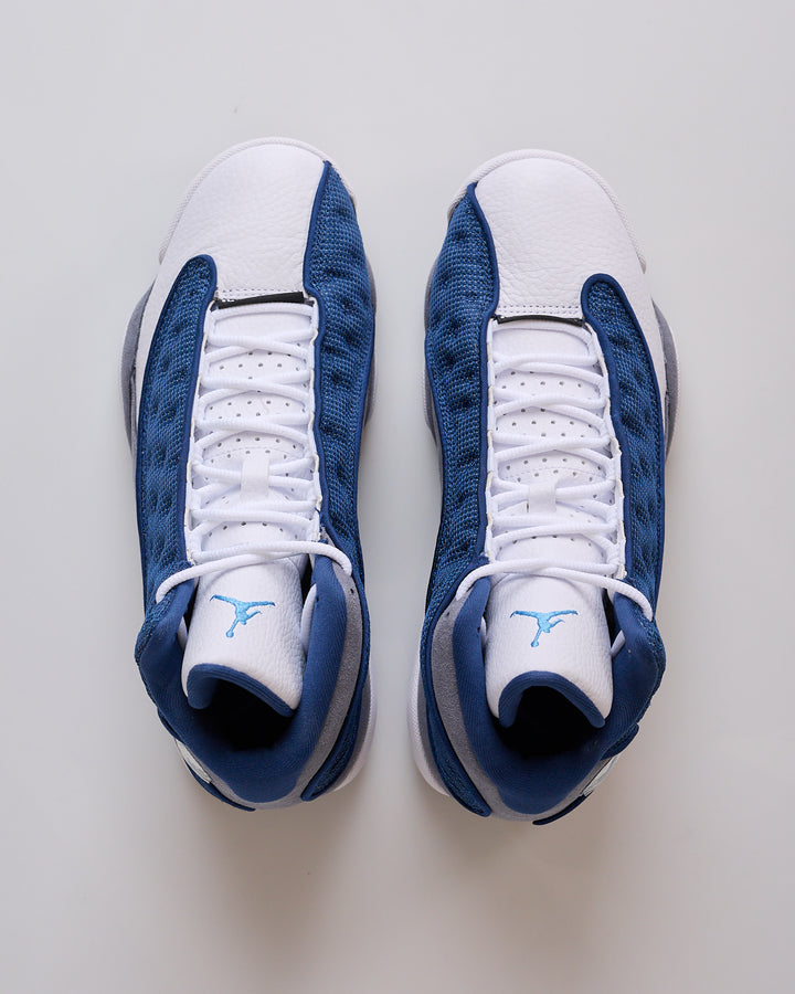 Nike Air Jordan 13 Retro "Flint" Navy University Blue-Flint Grey-White IW3808 400