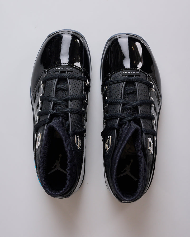 Nike Air Jordan 17 Low SP Black Black-Metallic Silver IV7640-001