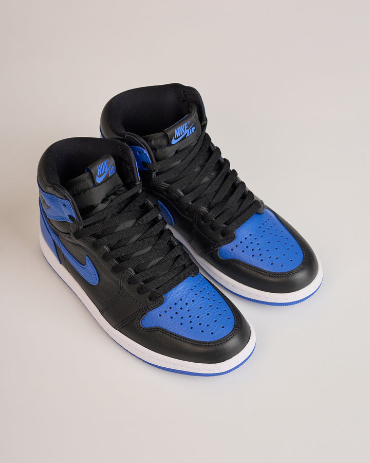 Nike Air Jordan 1 High OG "Royal" Black Game Royal-White IQ5495-005