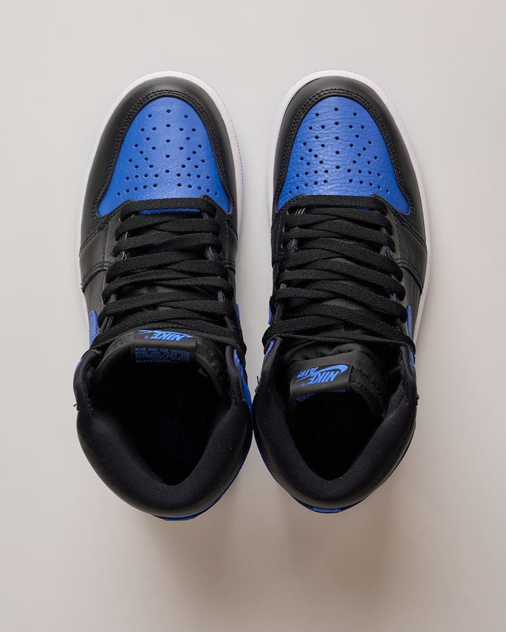 Nike Air Jordan 1 High OG "Royal" Black Game Royal-White IQ5495-005