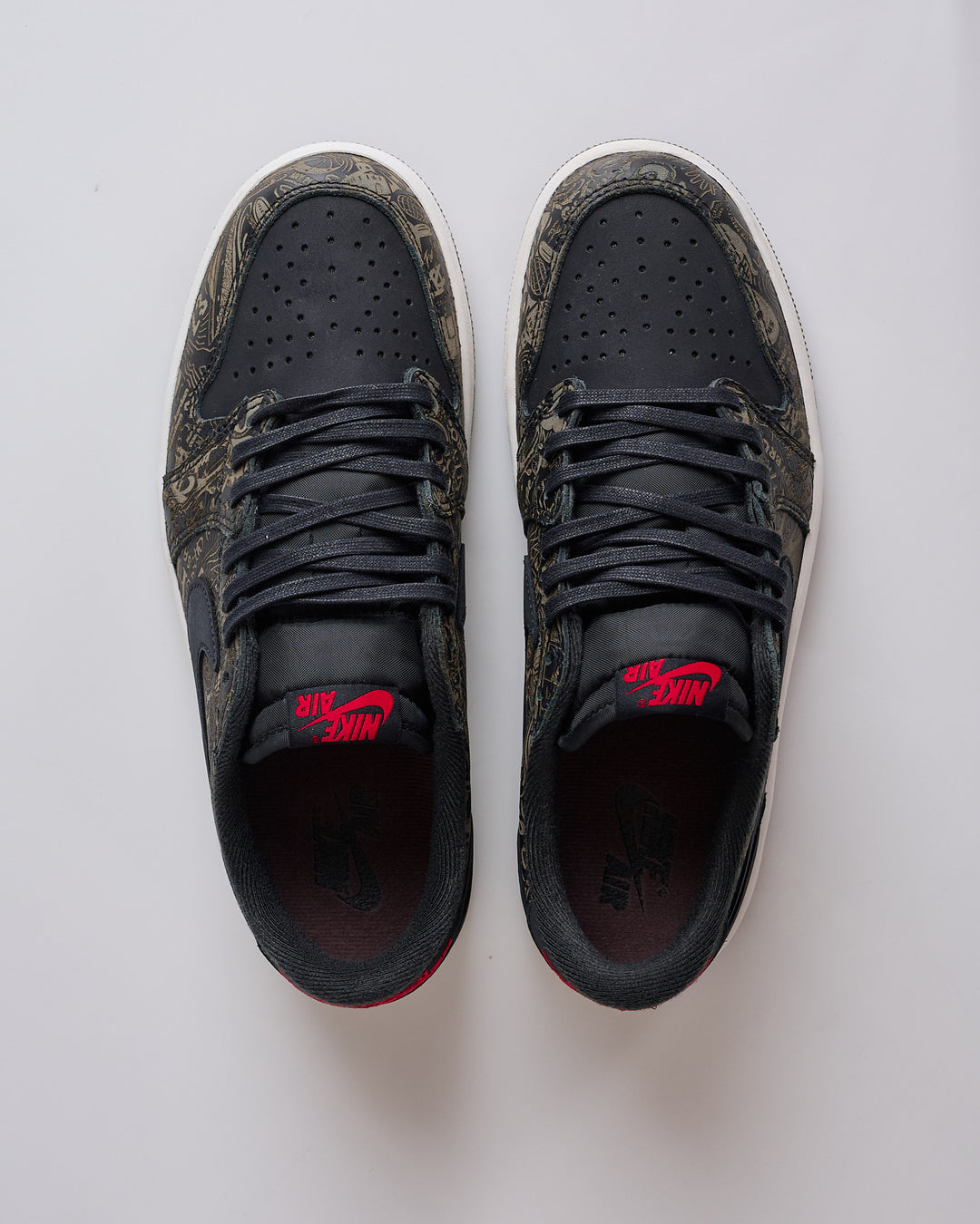 Nike Air Jordan 1 Low OG "Laser" Black/Varsity Red-Summit White IV6750-001