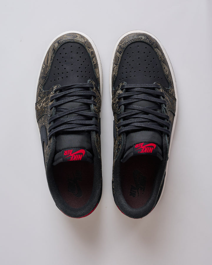 Nike Air Jordan 1 Low OG "Laser" Black/Varsity Red-Summit White IV6750-001