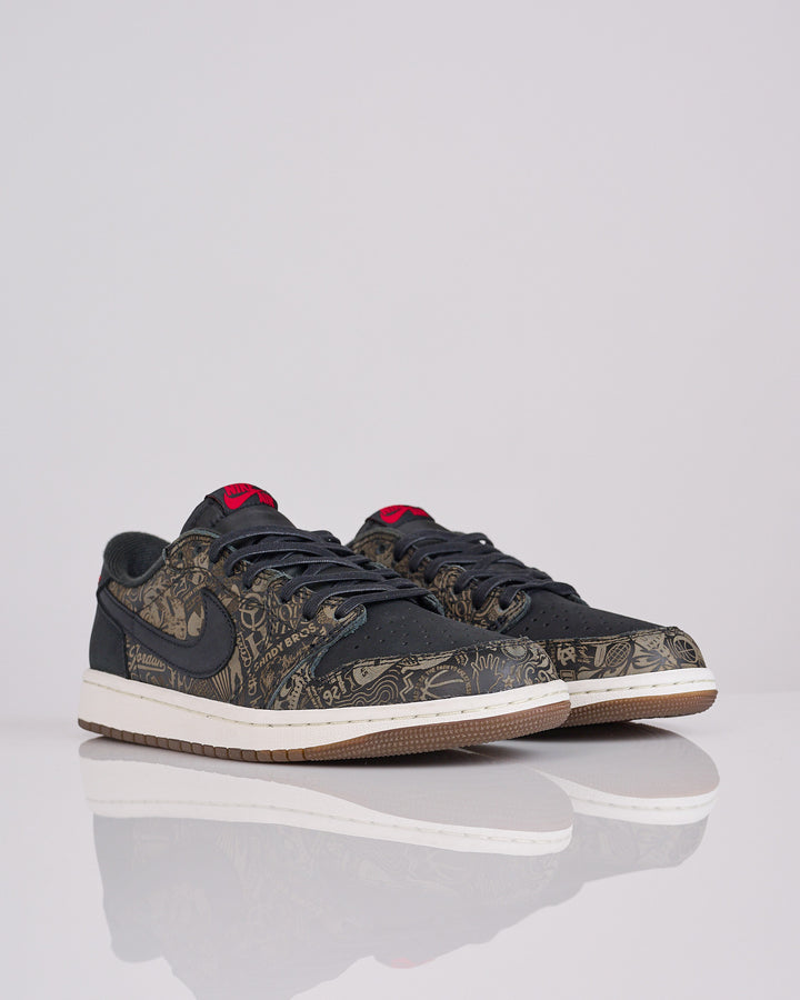 Nike Air Jordan 1 Low OG "Laser" Black/Varsity Red-Summit White IV6750-001