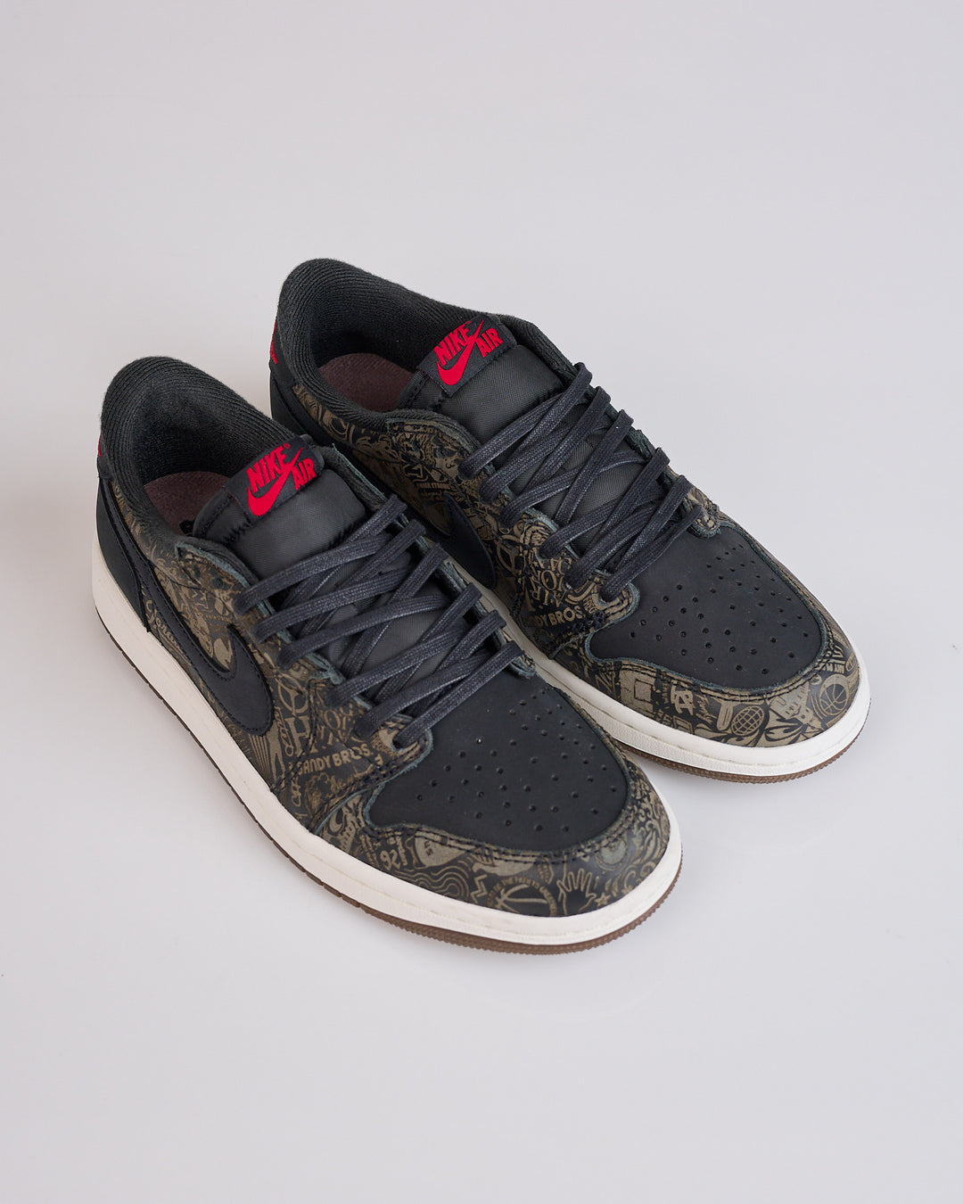 Nike Air Jordan 1 Low OG "Laser" Black/Varsity Red-Summit White IV6750-001