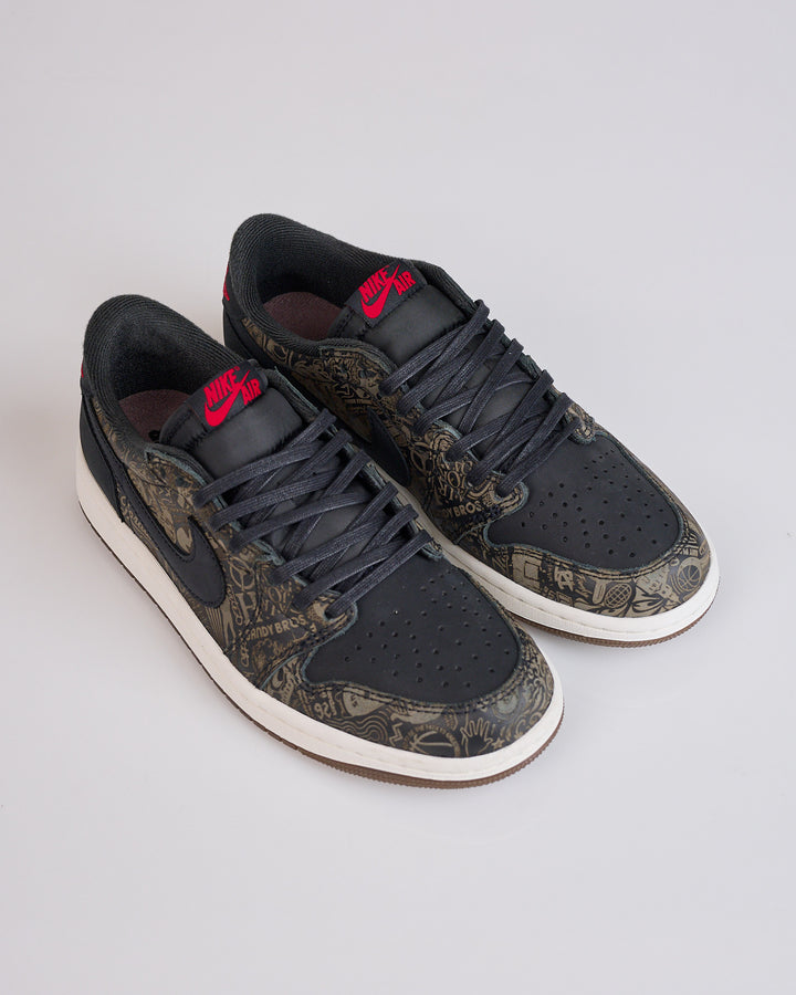 Nike Air Jordan 1 Low OG "Laser" Black/Varsity Red-Summit White IV6750-001