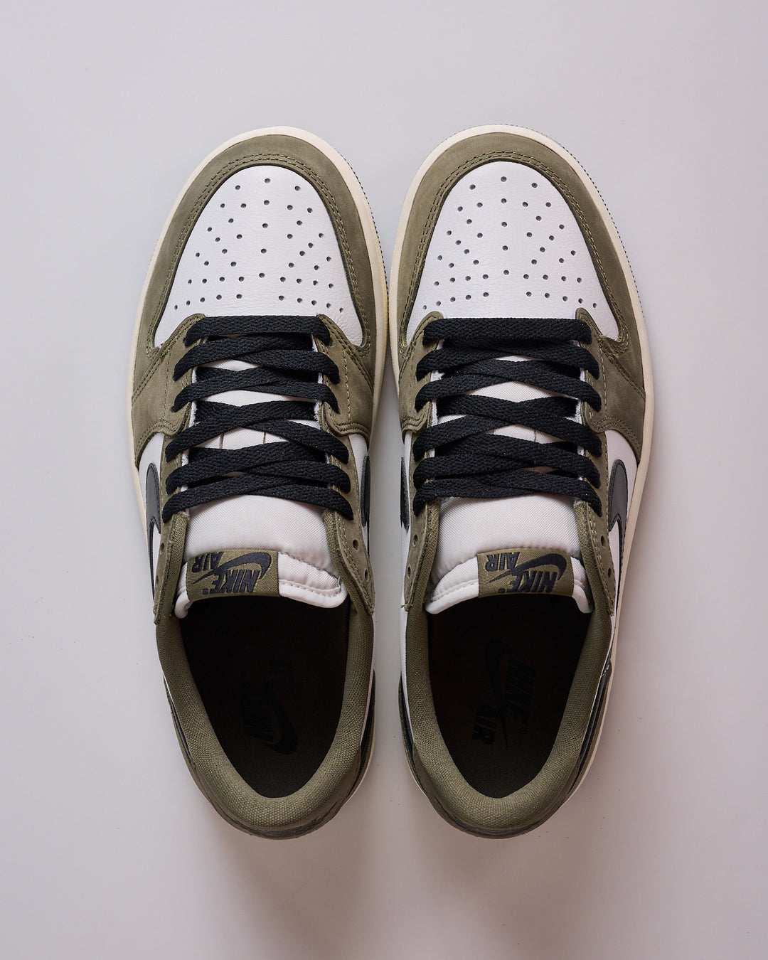 Nike Air Jordan 1 Retro Low Medium Olive Black-Summit White-Sail HQ6998-200