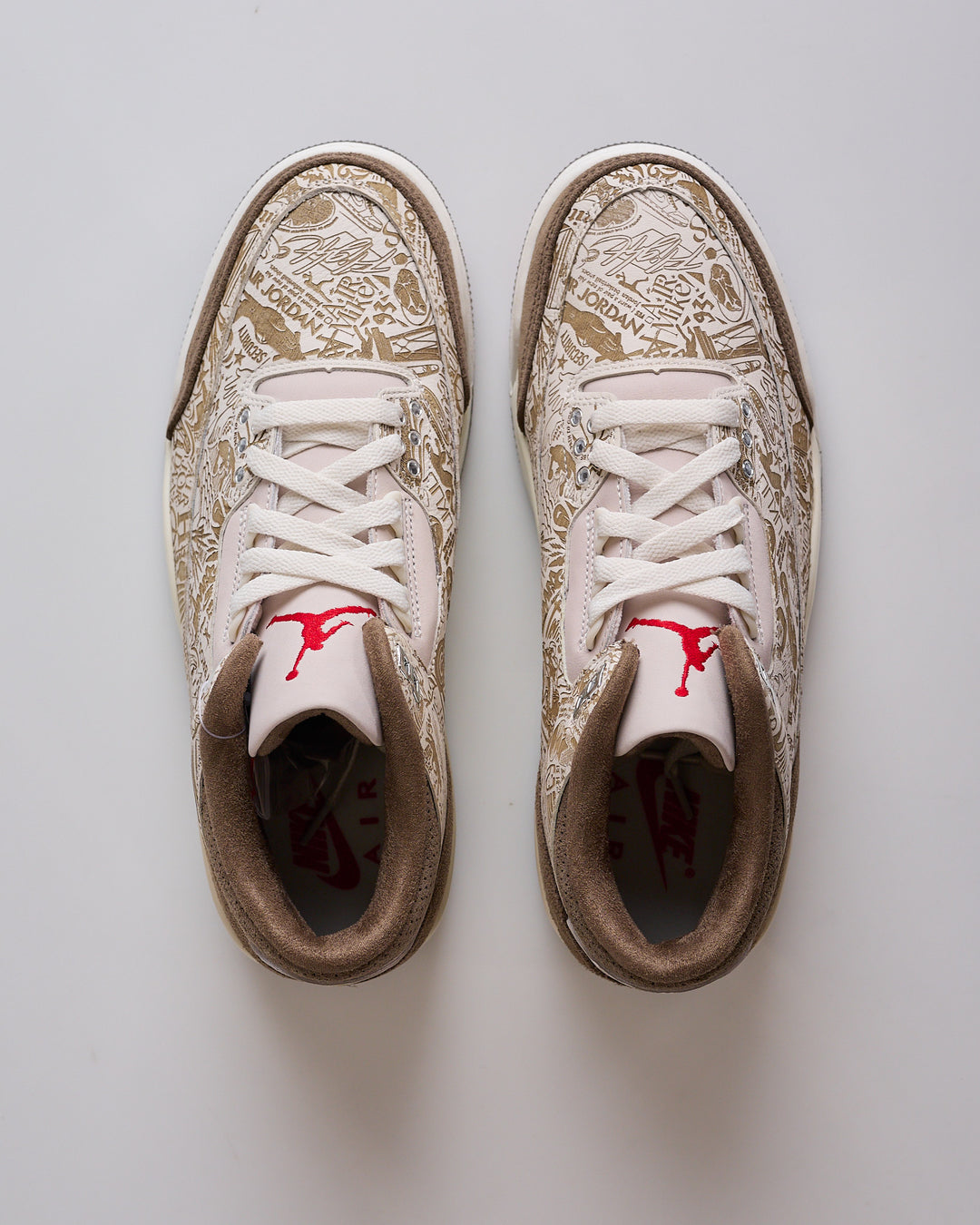 Nike Air Jordan 3 Retro "Laser" Phantom University Red-Palomino-Sail JA1369-001
