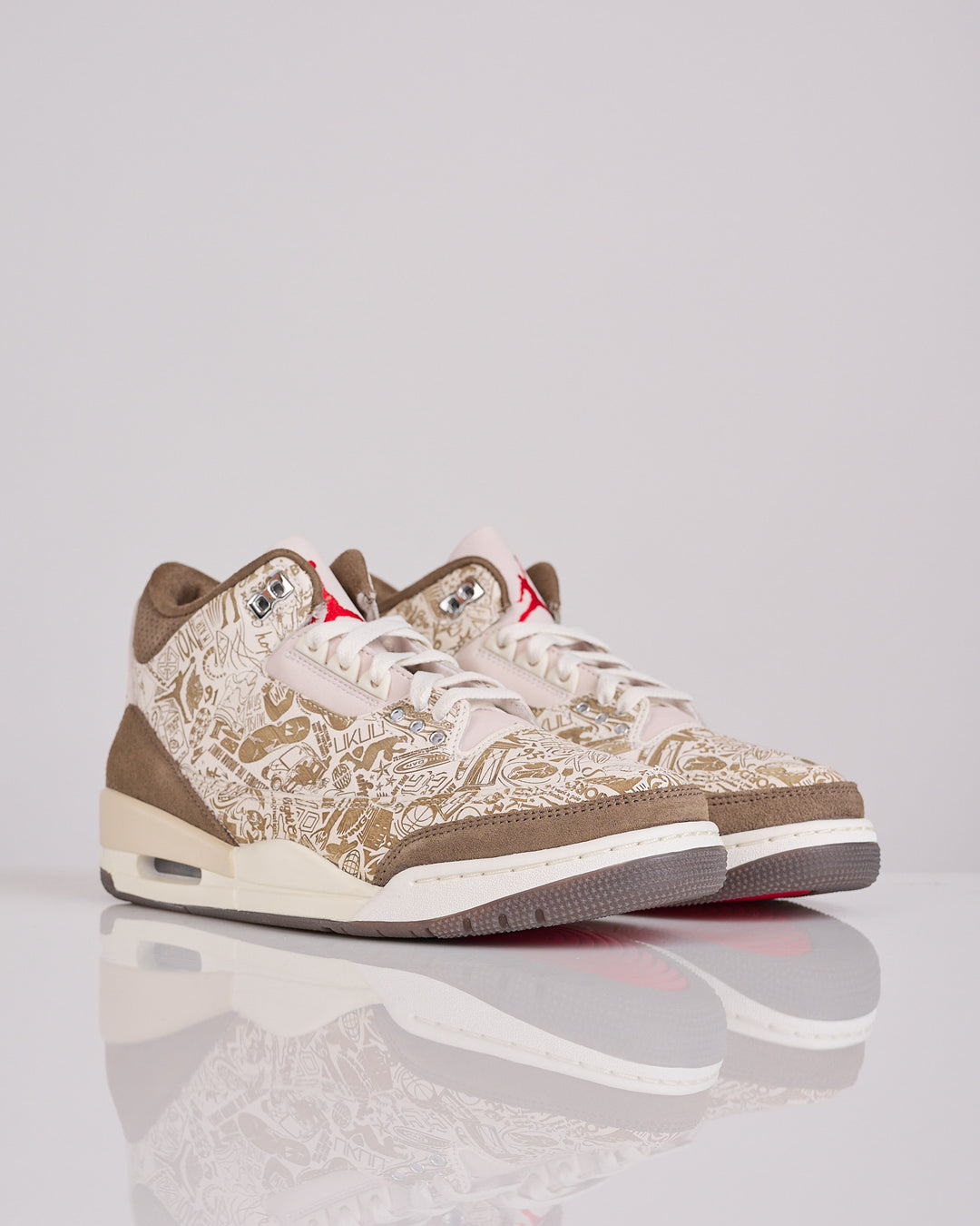 Nike Air Jordan 3 Retro "Laser" Phantom University Red-Palomino-Sail JA1369-001