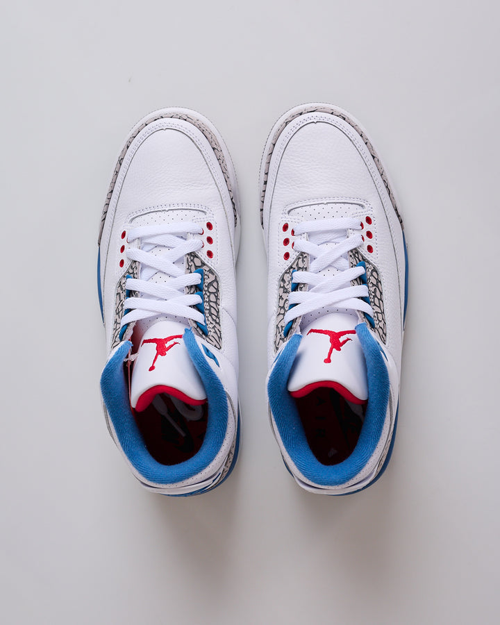 Nike Air Jordan 3 Retro "True Blue" White Fire Red-True Blue IF4396 104