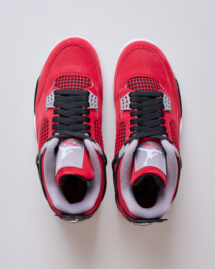 Nike Air Jordan 4 Retro Fire Red White-Black-Cement Grey FQ8138 600