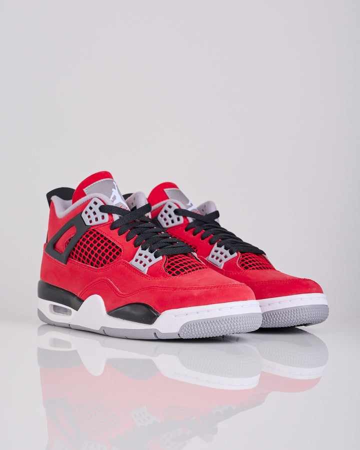 Nike Air Jordan 4 Retro Fire Red White-Black-Cement Grey FQ8138 600