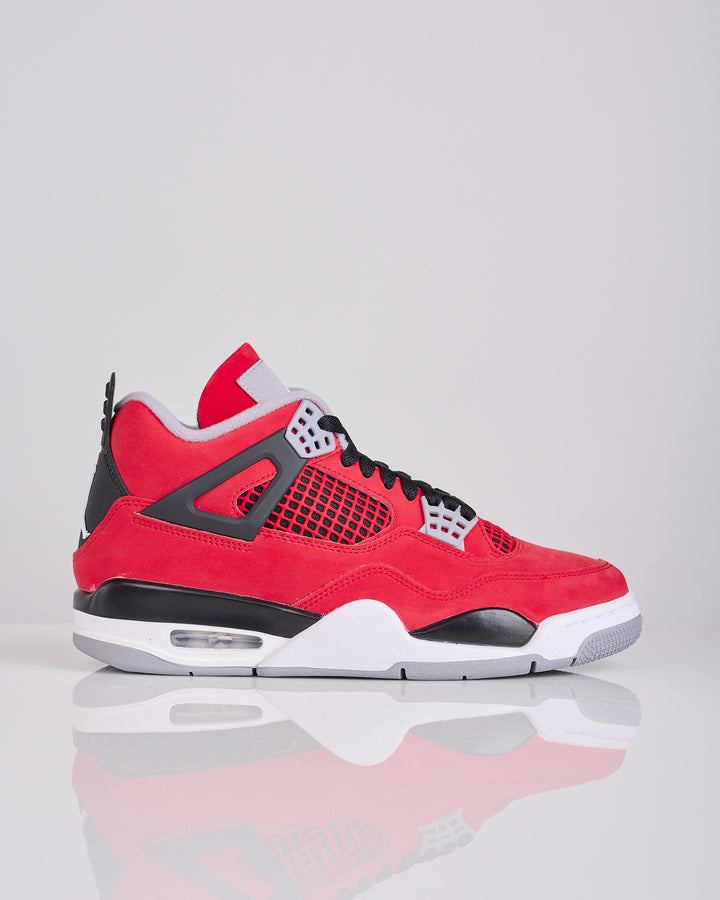 Nike Air Jordan 4 Retro Fire Red White-Black-Cement Grey FQ8138 600