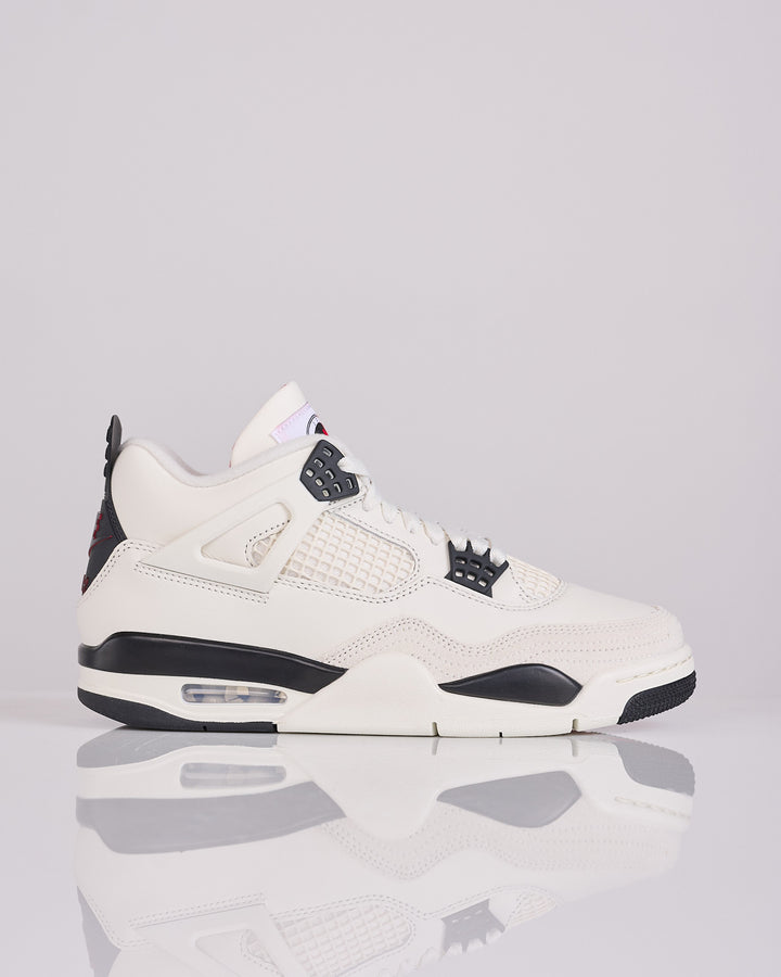 Nike Air Jordan 4 Retro "Flight Club" Sail Black-University Red IM4002 100