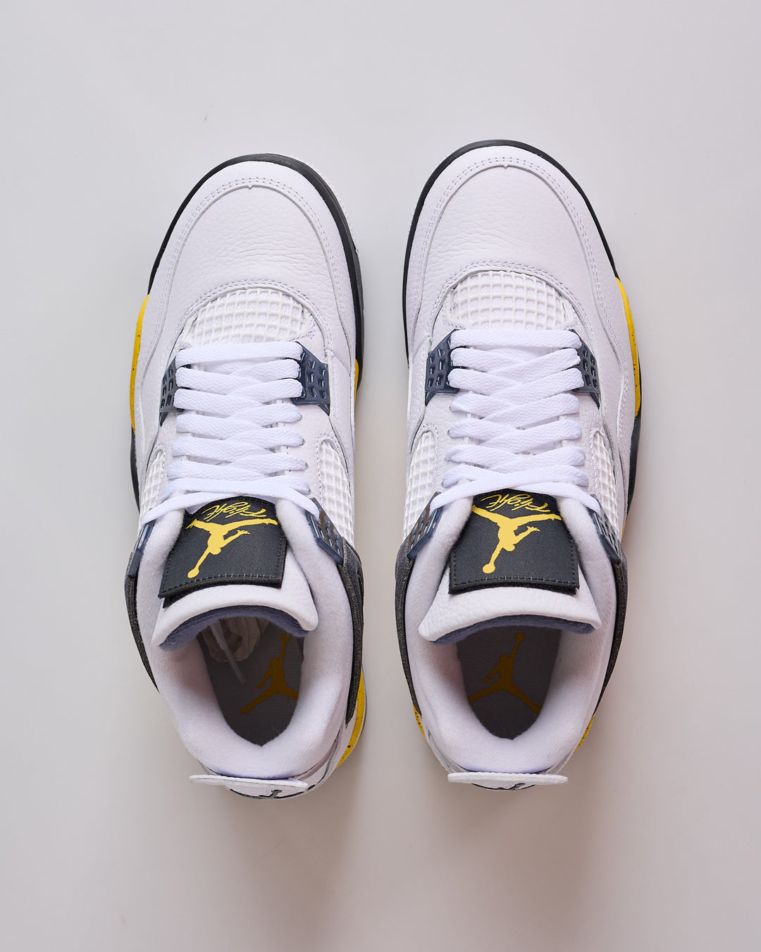 Nike Air Jordan 4 Retro "Tour Yellow" White Tour Yellow-Dark Blue Grey-Black IO2463-102