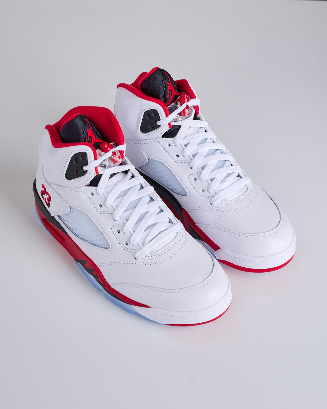 Nike Air Jordan 5 Retro White Fire Red-Black HQ7978 101