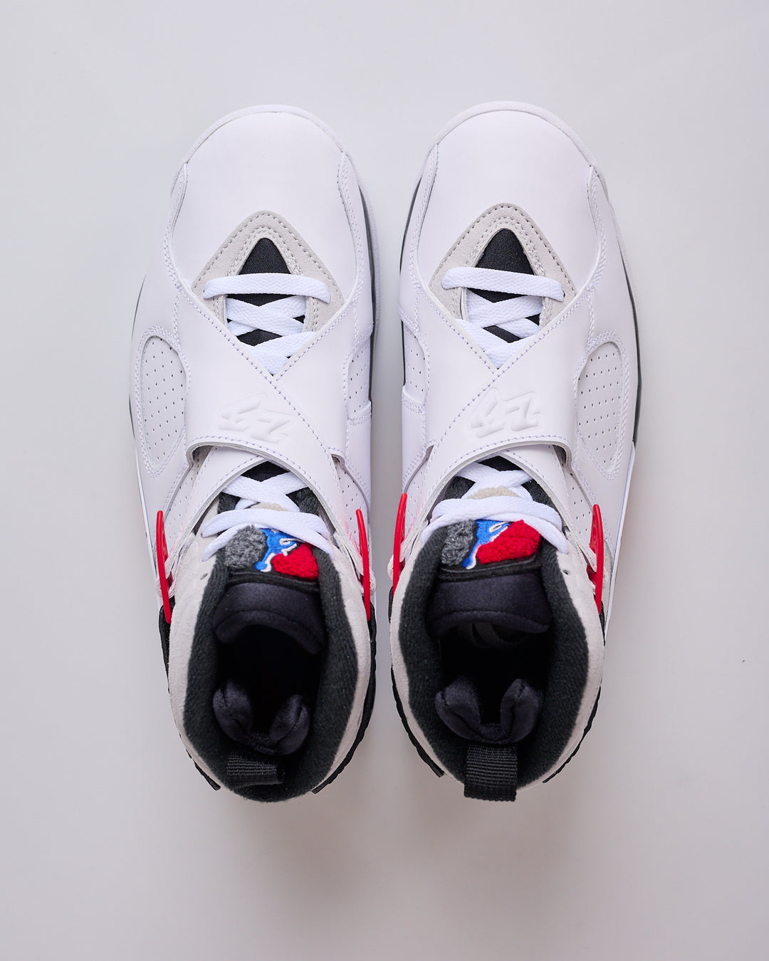 Nike Air Jordan 8 Retro White Black-True Red 305381 100