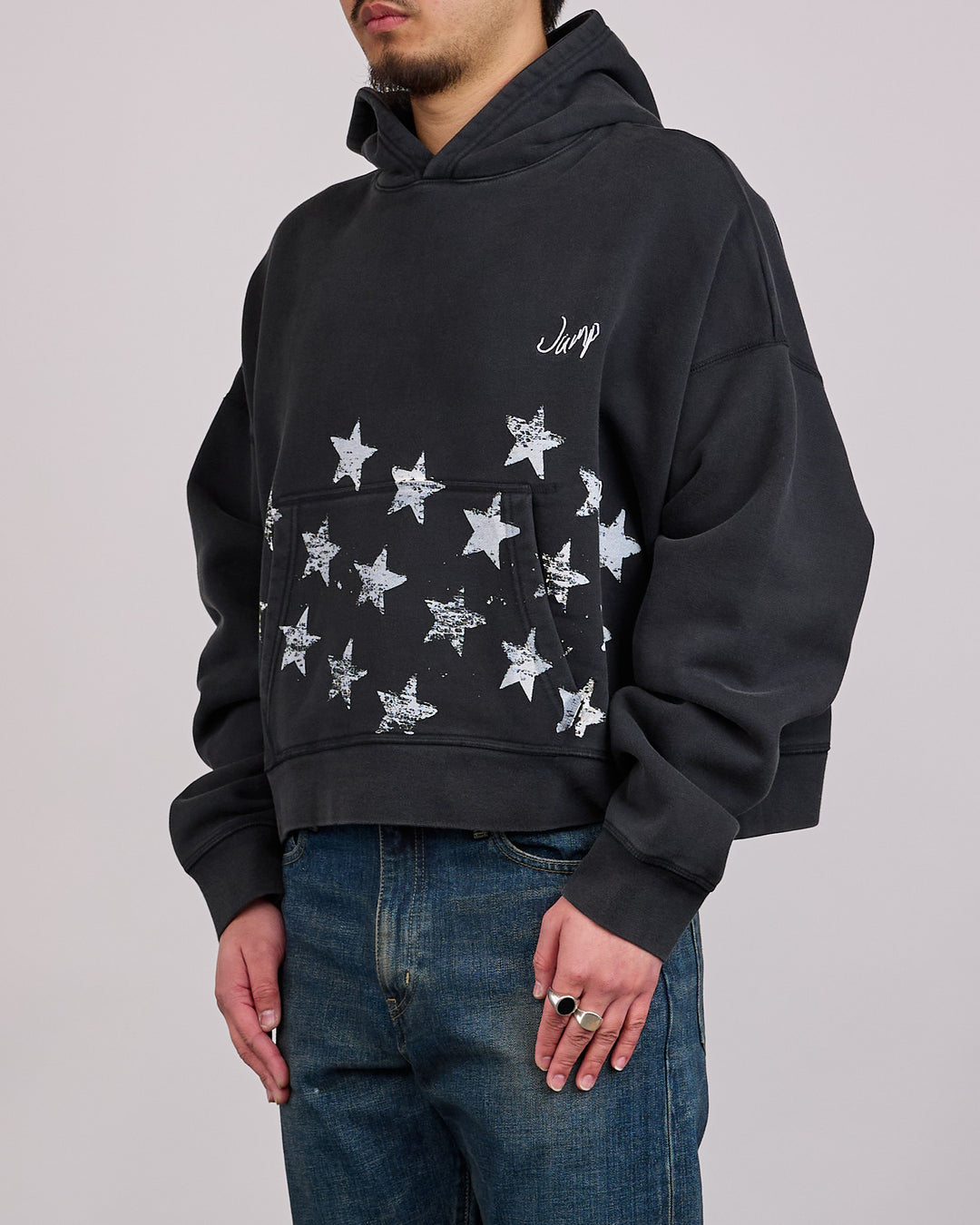 Nike Air Jordan IH Crop Hoodie Black Ivory