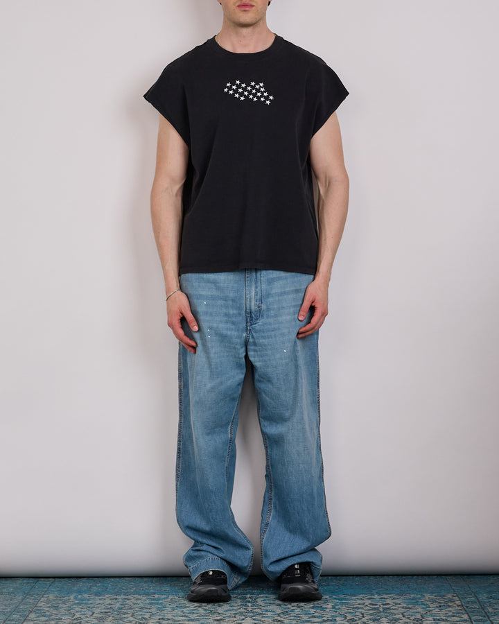 Nike Air Jordan IH Cut-Off T-Shirt Black