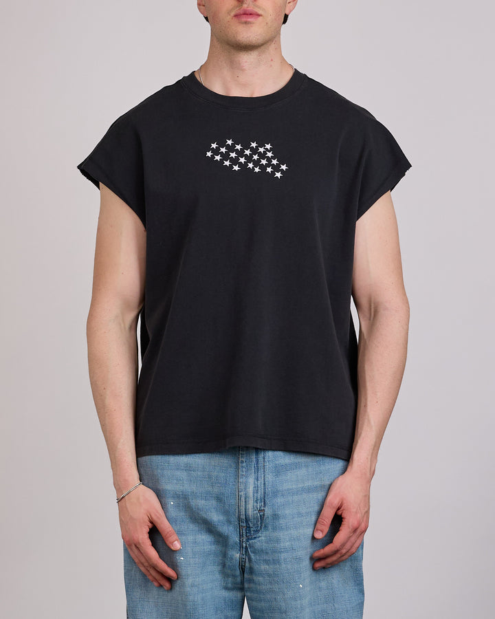 Nike Air Jordan IH Cut-Off T-Shirt Black