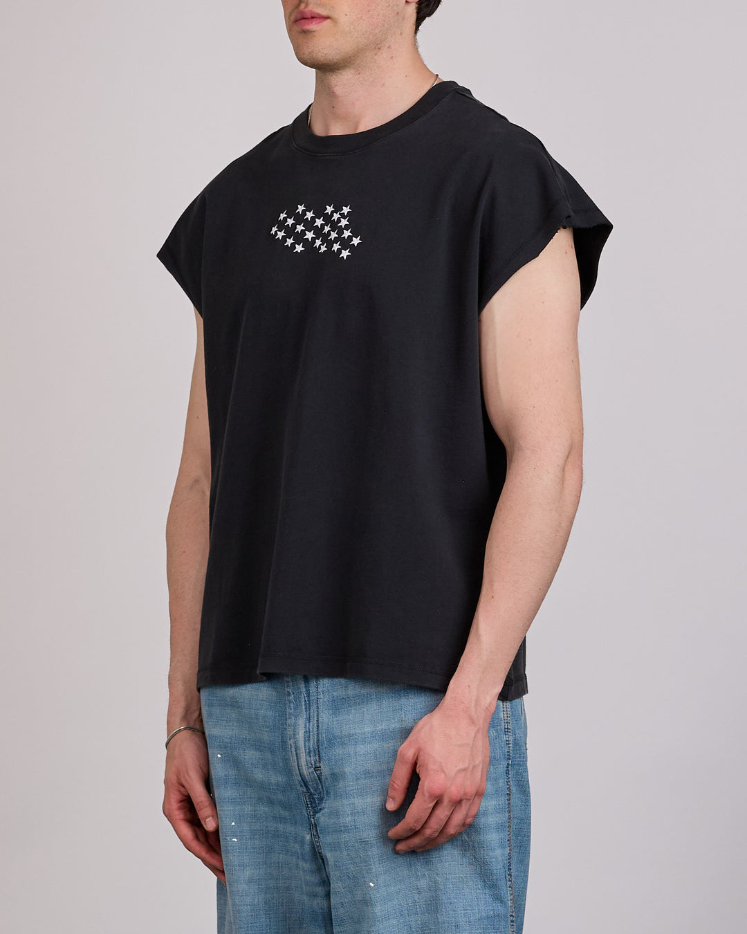 Nike Air Jordan IH Cut-Off T-Shirt Black