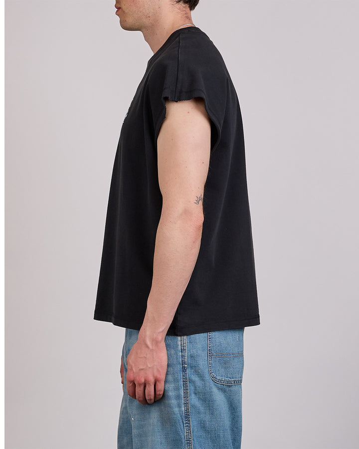Nike Air Jordan IH Cut-Off T-Shirt Black