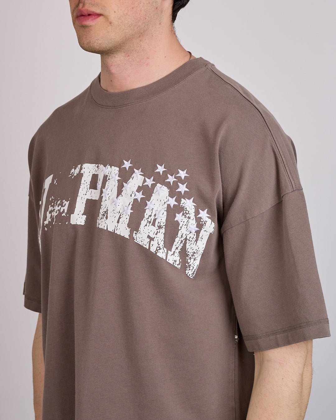Nike Air Jordan IH Jumpman Illusion T-Shirt Cave Stone