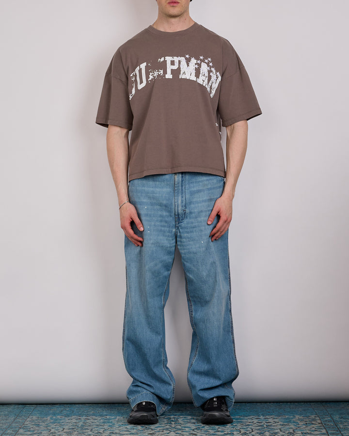 Nike Air Jordan IH Jumpman Illusion T-Shirt Cave Stone