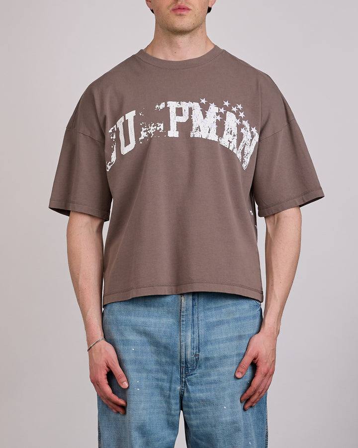 Nike Air Jordan IH Jumpman Illusion T-Shirt Cave Stone