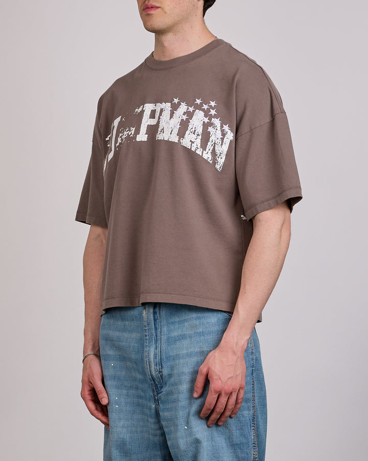 Nike Air Jordan IH Jumpman Illusion T-Shirt Cave Stone