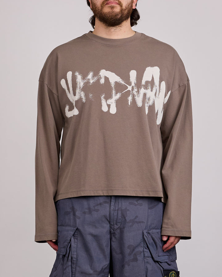 Nike Air Jordan IH Jumpman Long Sleeve T-Shirt Cave Stone