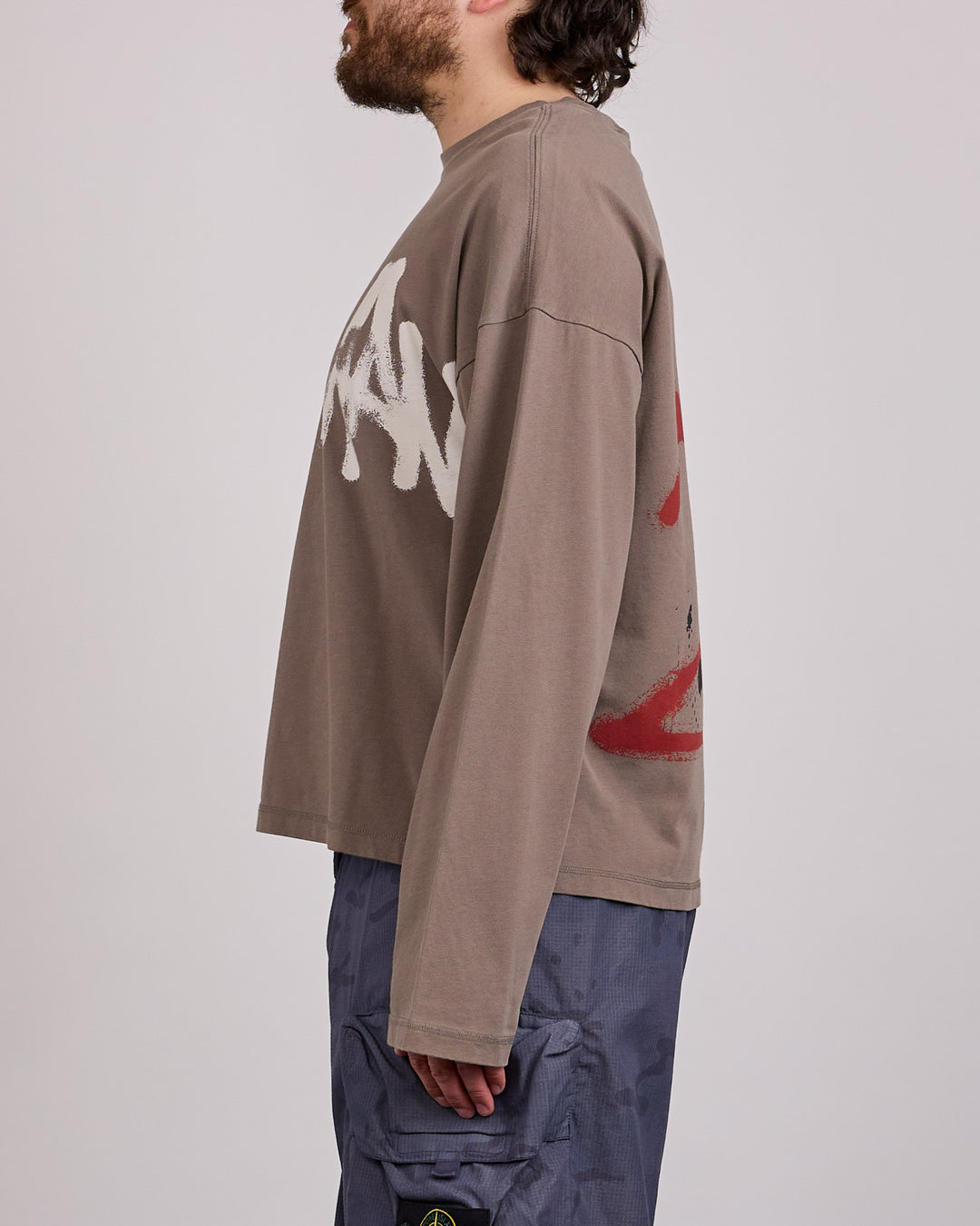 Nike Air Jordan IH Jumpman Long Sleeve T-Shirt Cave Stone