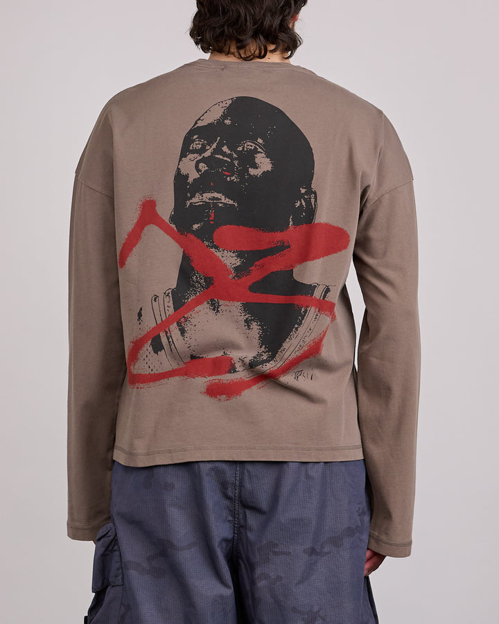 Nike Air Jordan IH Jumpman Long Sleeve T-Shirt Cave Stone