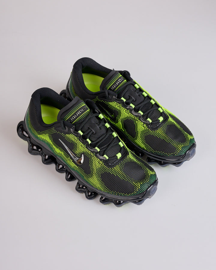 Nike Air Liquid Max Black Chrome-Green Apple-Volt  IQ7634 001