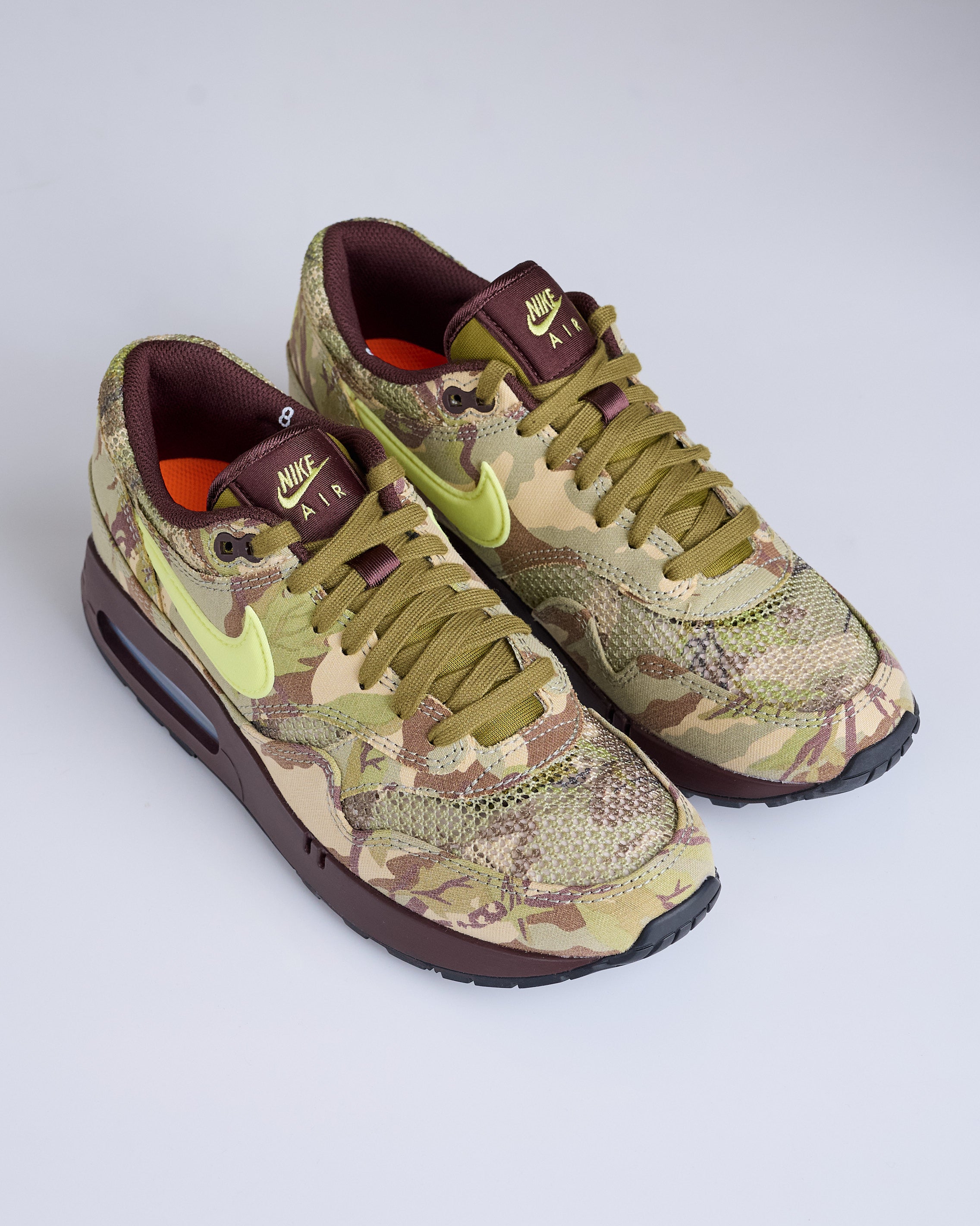 Nike Men's Air Max 1 '86 OG Earth/Lt Lemon Twist-Oil Green