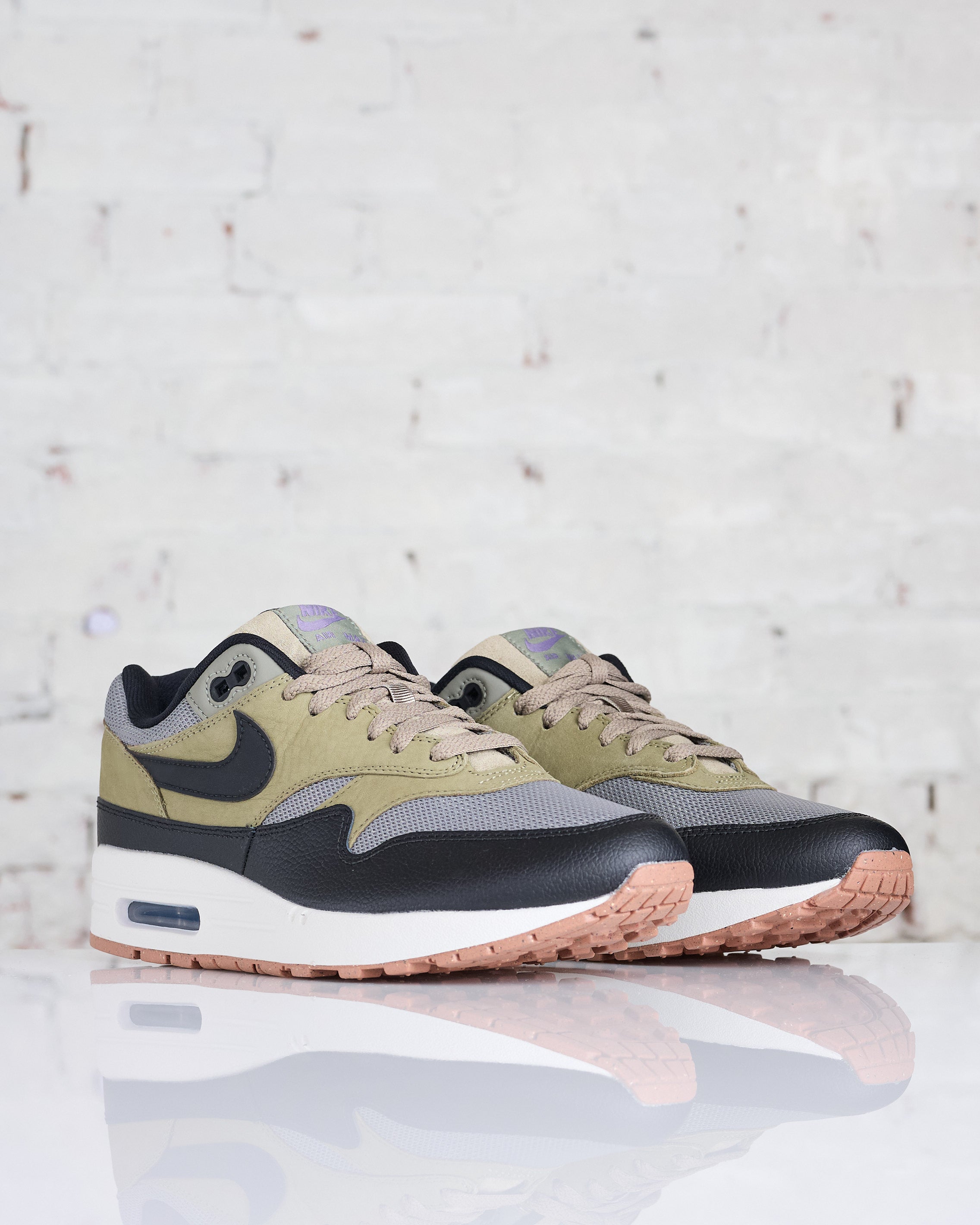 Nike Men s Air Max 1 SC Dark Stucco Black Neutral Olive Phantom