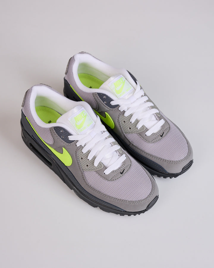 Nike Air Max 90 Black Neon Yellow-Cool Grey IQ0289 010
