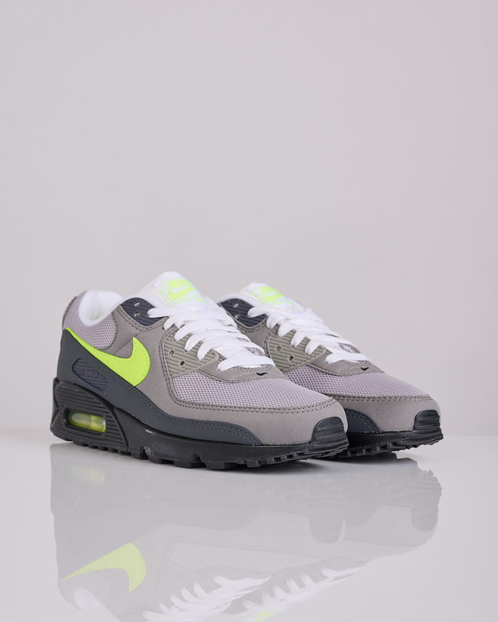 Nike Air Max 90 Black Neon Yellow-Cool Grey IQ0289 010