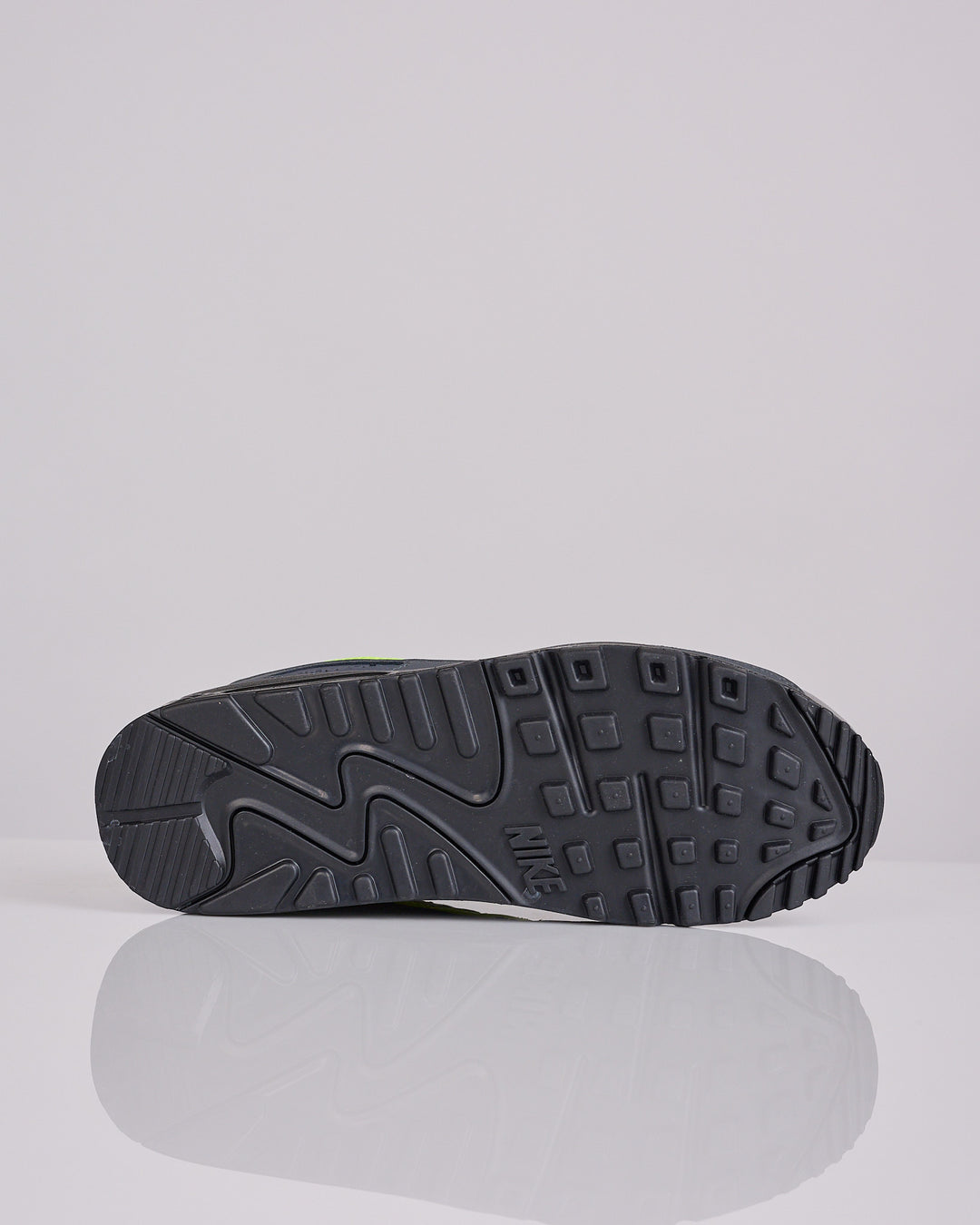 Nike Air Max 90 Black Neon Yellow-Cool Grey IQ0289 010