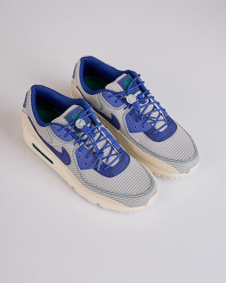Nike Air Max 90 Coconut Milk Deep Royal Blue-Legion Pine IR1950-100
