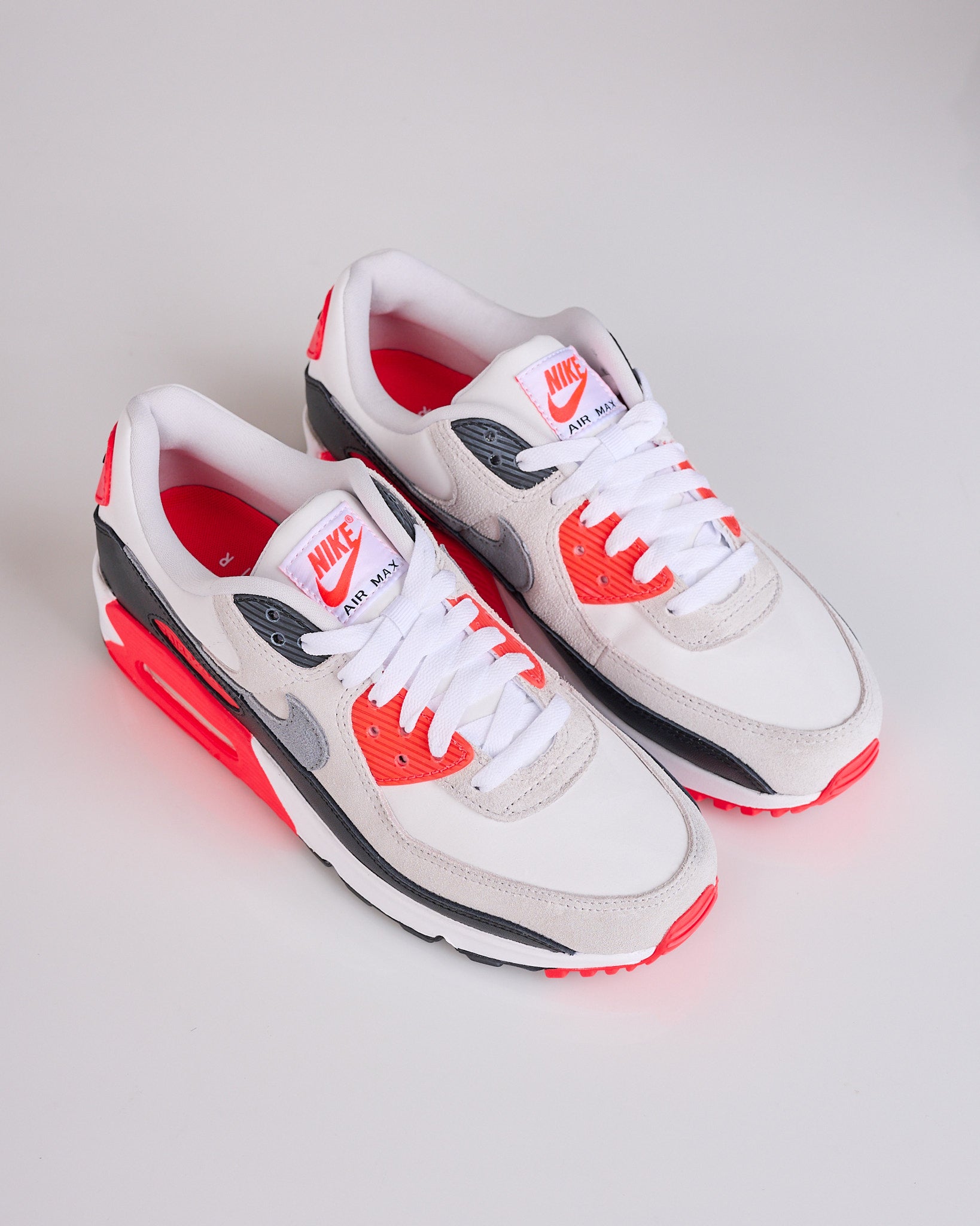 Nike Air Max 90 QS White Particle Grey-Lt Smoke Grey-Black IU1055