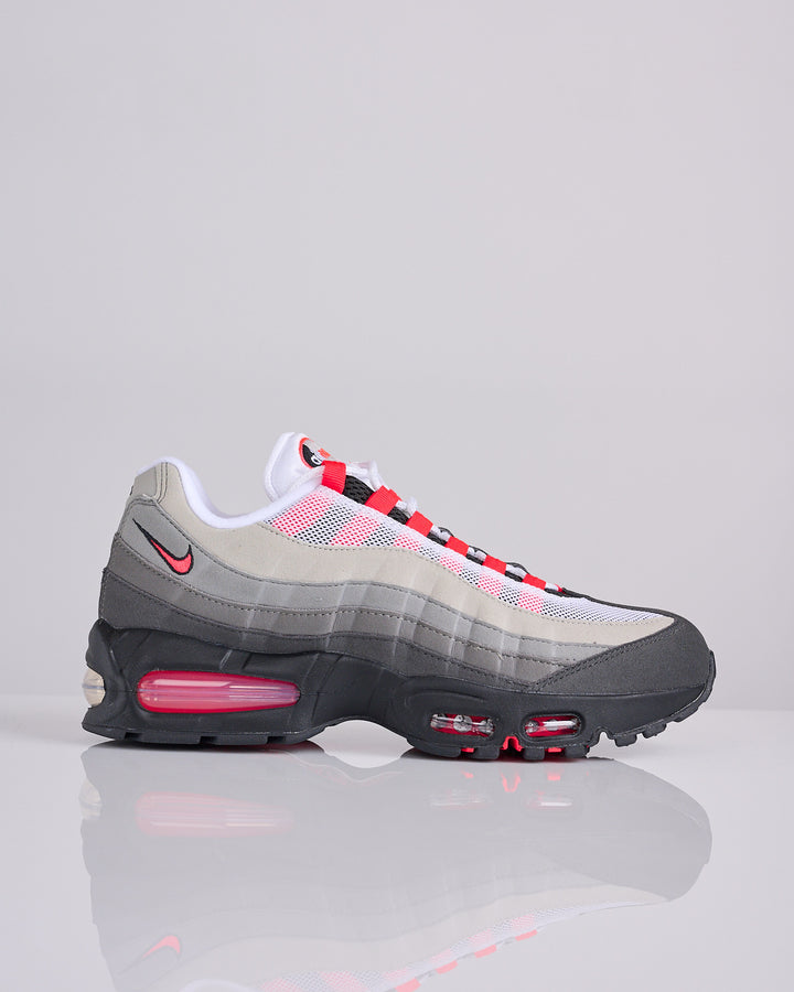 Nike Air Max 95 Big Bubble Black Solar Red-Medium Ash-Dk Pewter  IM7410 001