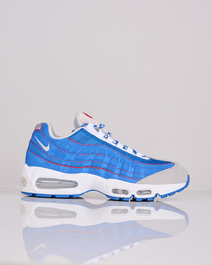 Nike Air Max 95 Big Bubble Blue Sapphire Metallic Silver-White IR1944 400