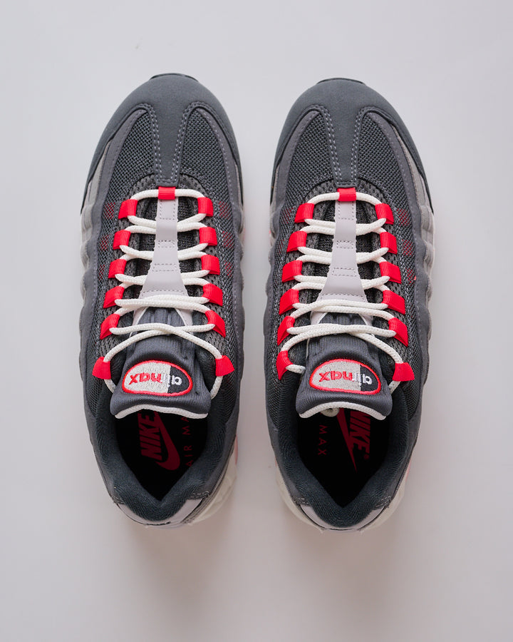 Nike Air Max 95 Big Bubble Premium Anthracite Solar Red-Lt Graphite IV6245 060