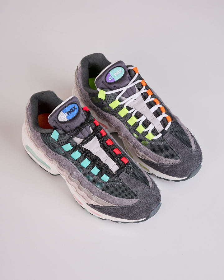 Nike Air Max 95 Big Bubble Prm Hyper Turq Volt-Solar Red IU2636-300