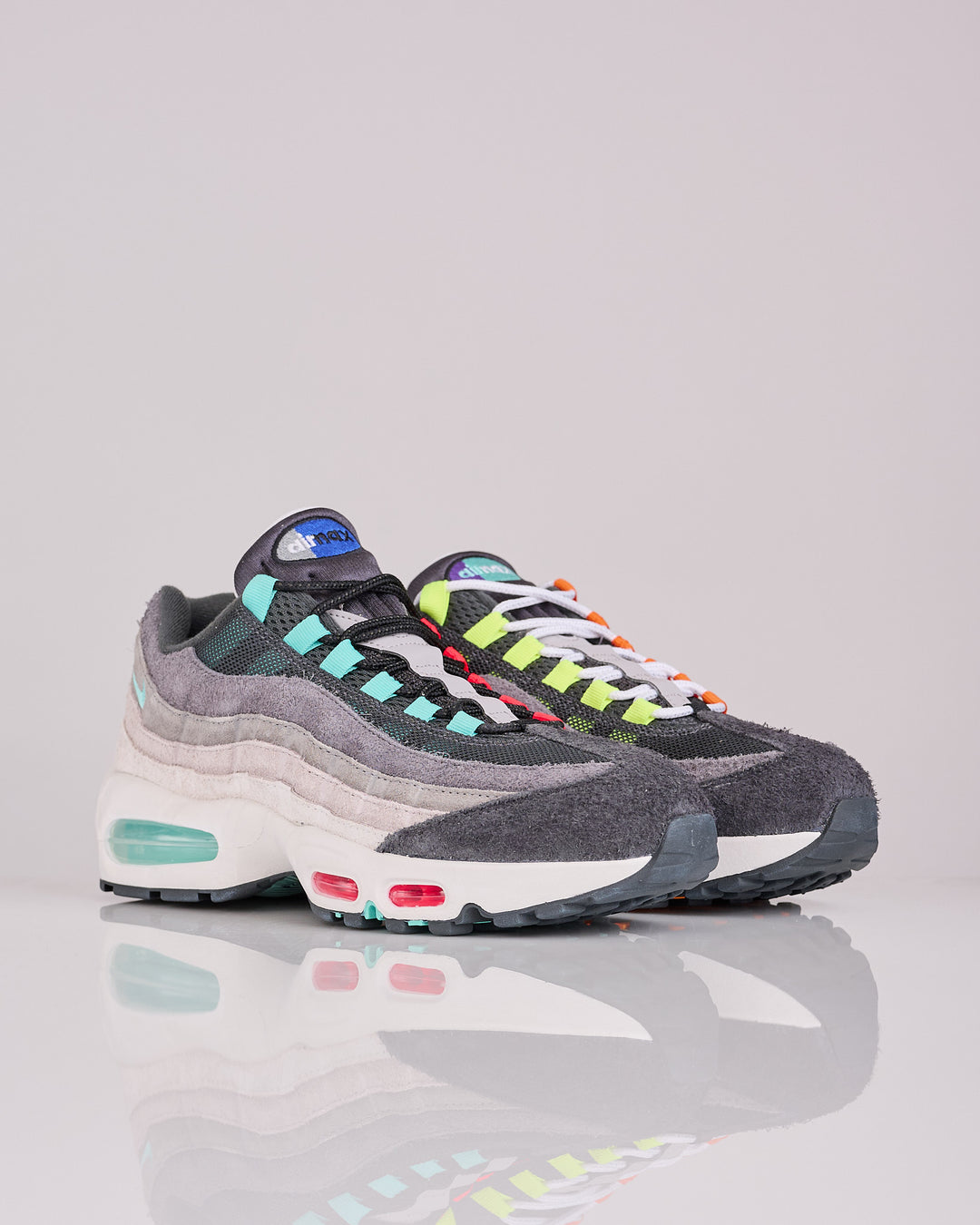 Nike Air Max 95 Big Bubble Prm Hyper Turq Volt-Solar Red IU2636-300