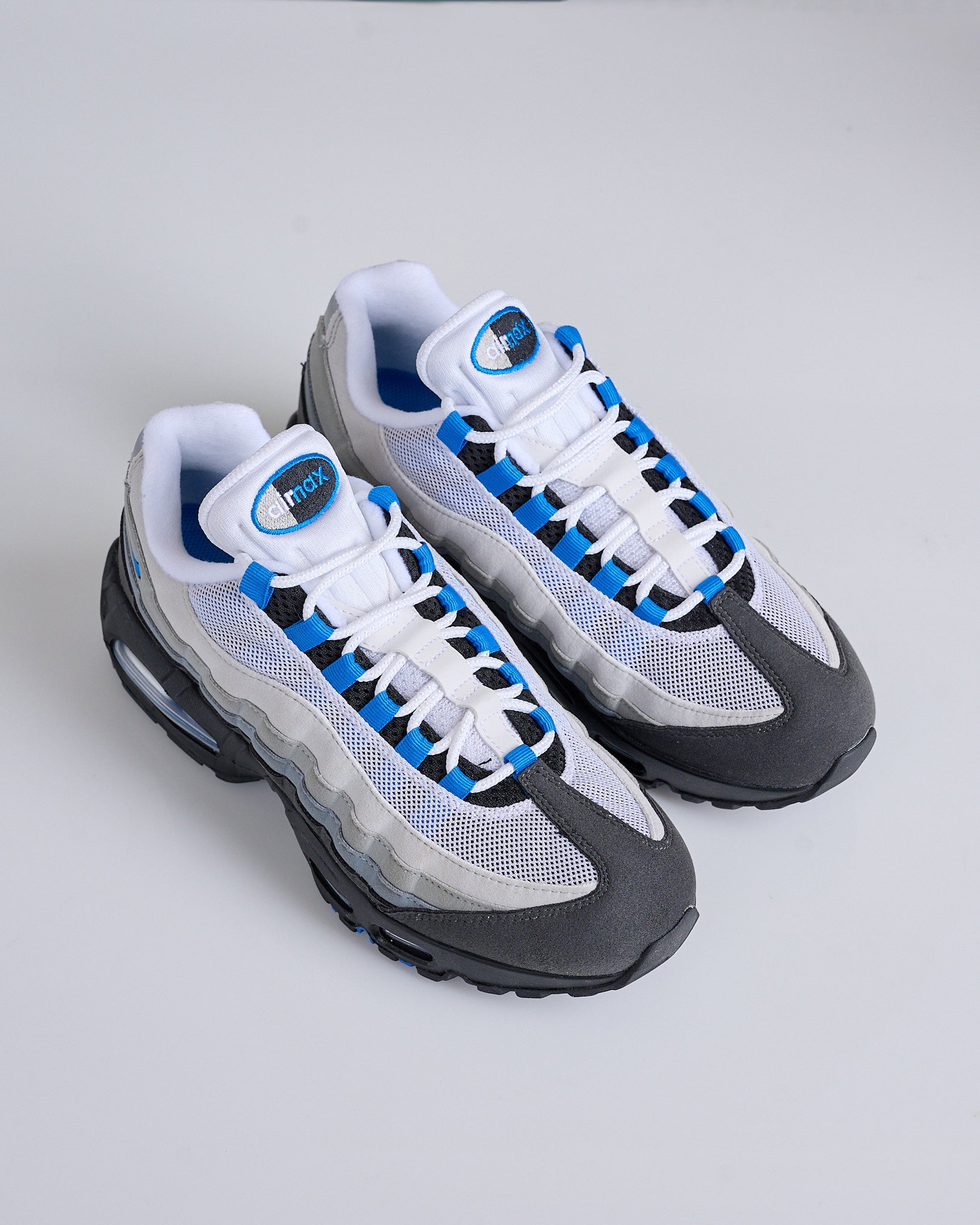 Nike Air Max 95 Big Bubble White Blue Spark-Neutral Grey IM7410