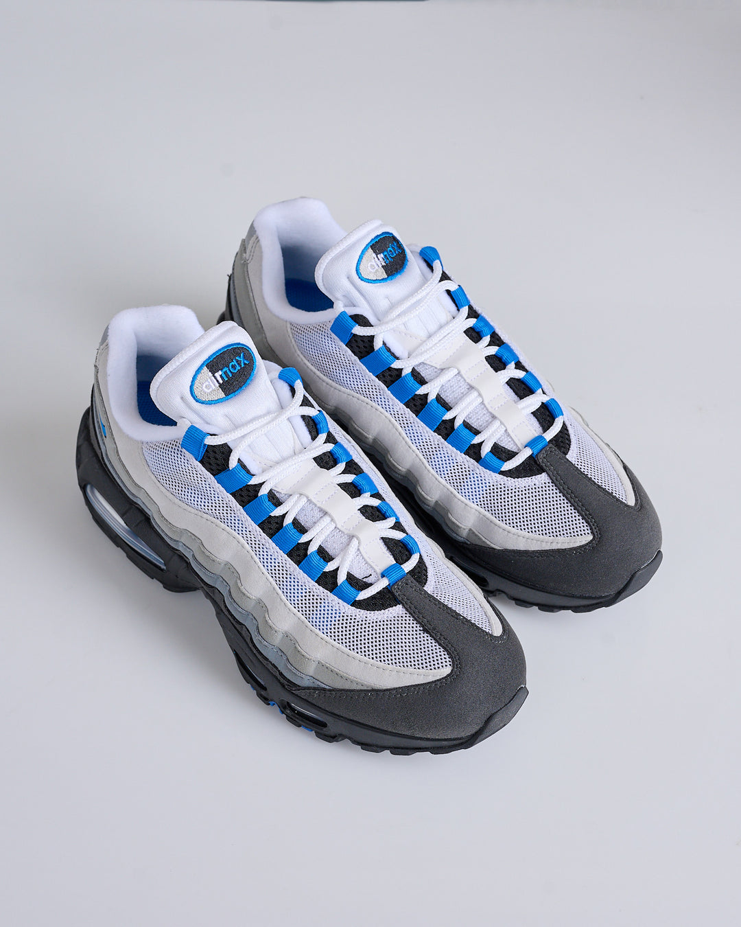 Nike Air Max 95 Big Bubble White Blue Spark-Neutral Grey IM7410 100